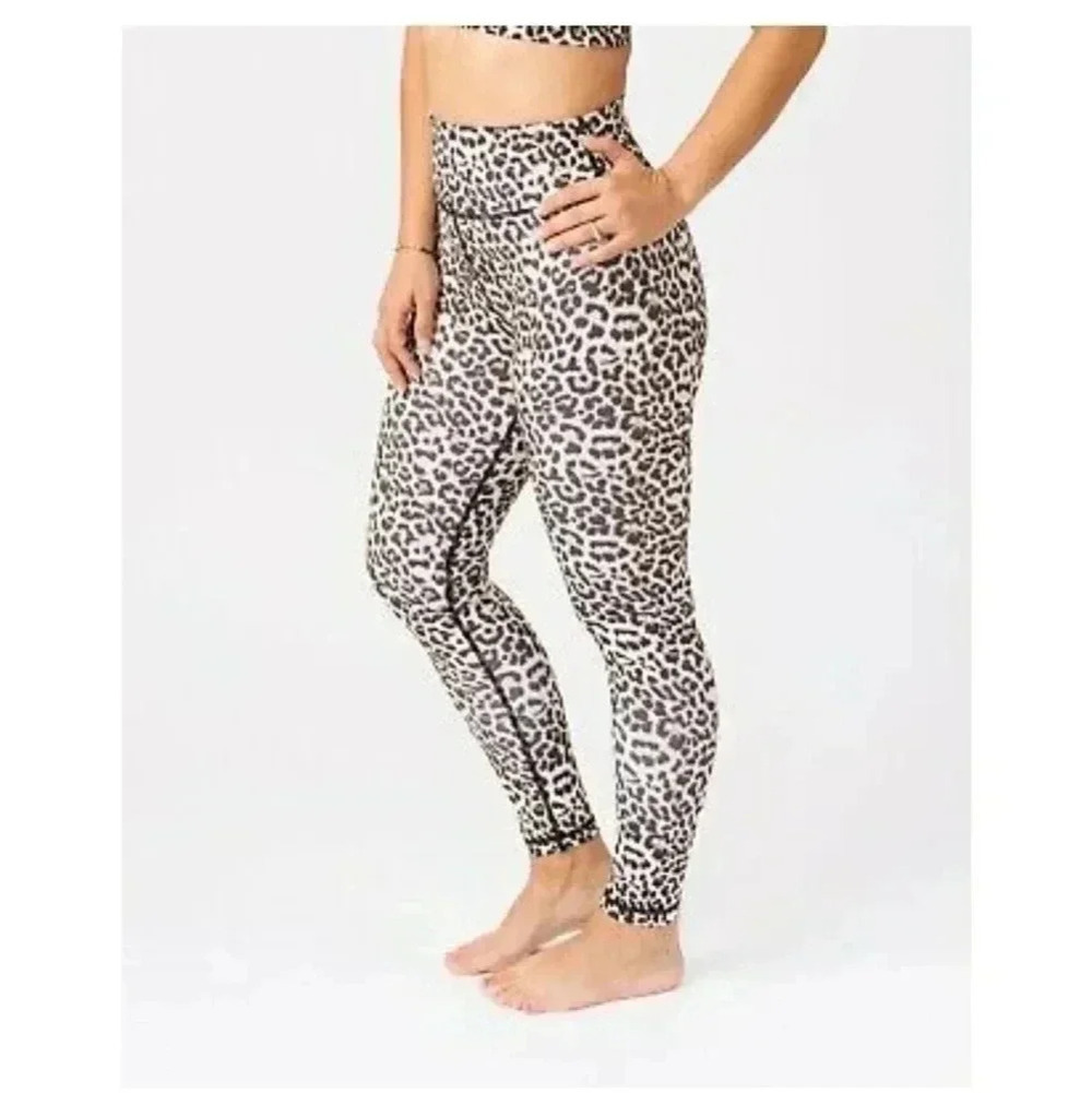 ZYIA-Leopard Brilliant Scrunchy Hi-Waist 7/8 24"